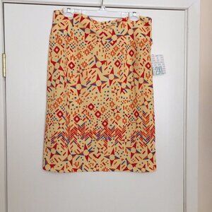 2XL LuLaRoe Cassie‎ Skirt E04 23